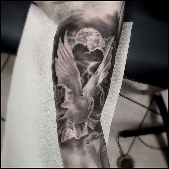 Artista de tatuagem Matt Mrowka blackandgrey horror realism tattoo