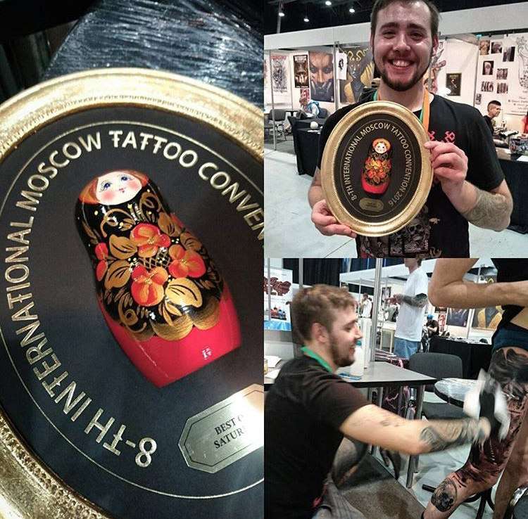8-th International moscow tattoo convention best of day номинация