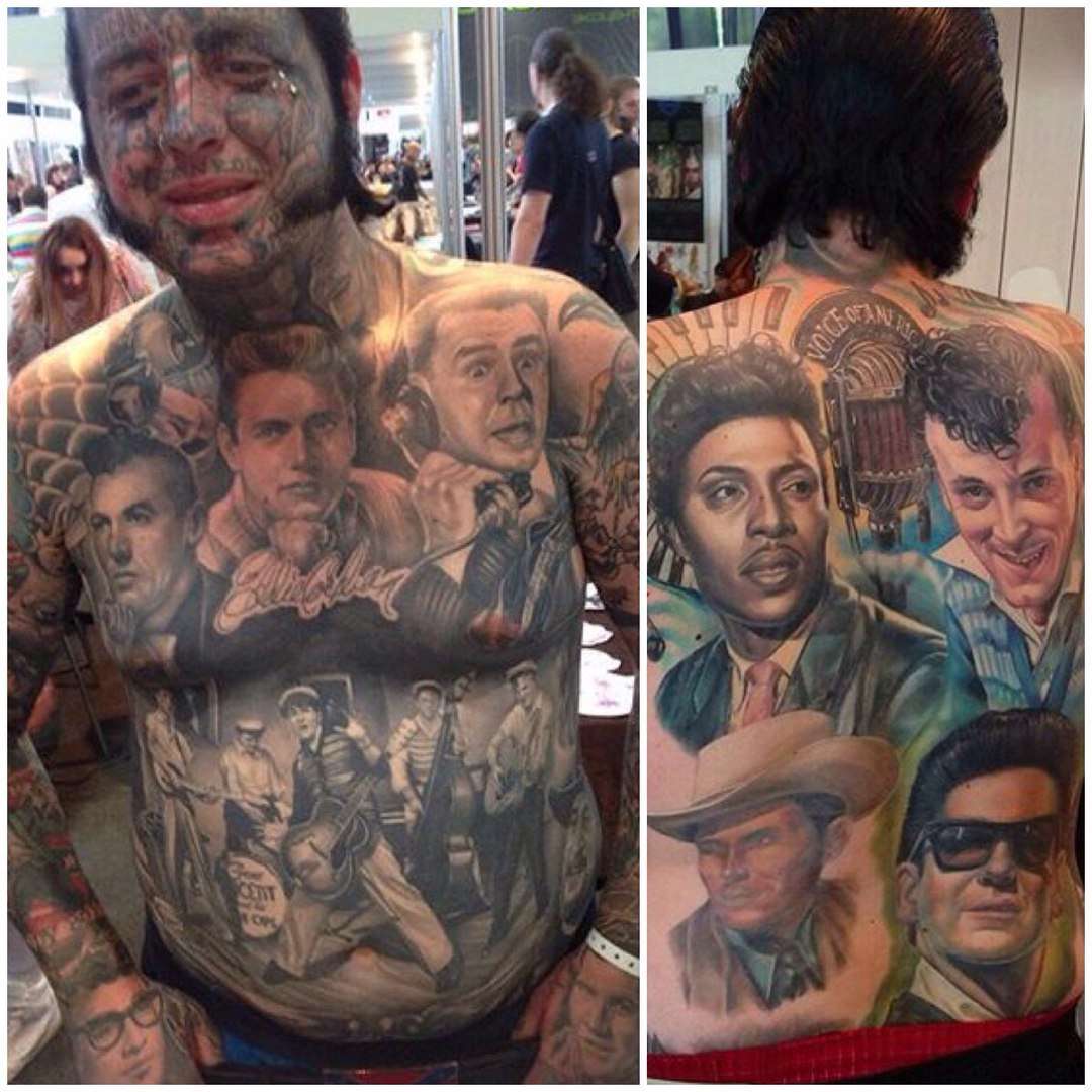 8-th International moscow tattoo convention large tattoo номинация большая татуировка