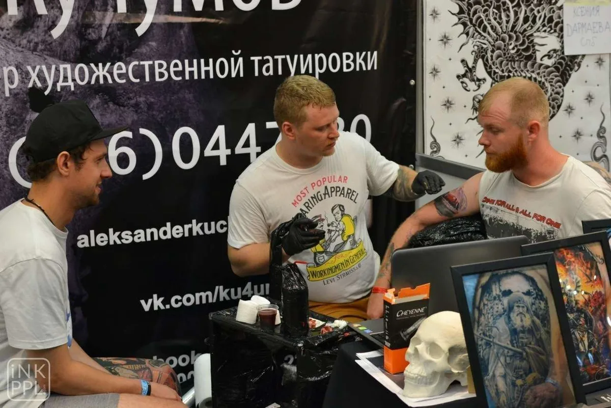 moscow international tattoo week 2016