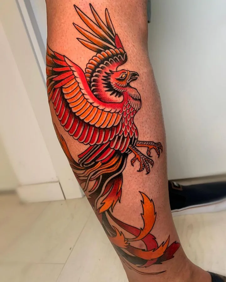 Phoenix Tattoo - @victorhungria_tattoo