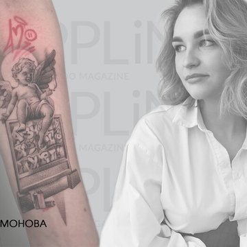 Реалистичная графика в татуировке Анны Симоновой