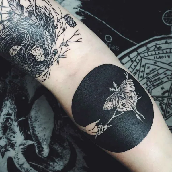 Dotwork tattoo by Pony Reinhardt in New York City
