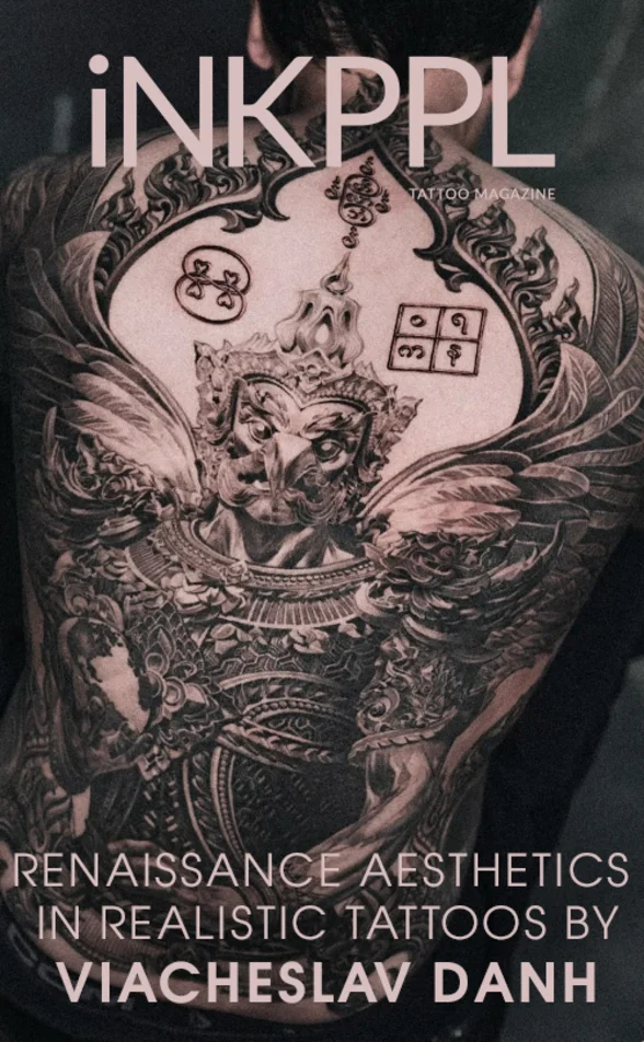 Renaissance Aesthetics in Realistic Tattoos by Viacheslav Danh