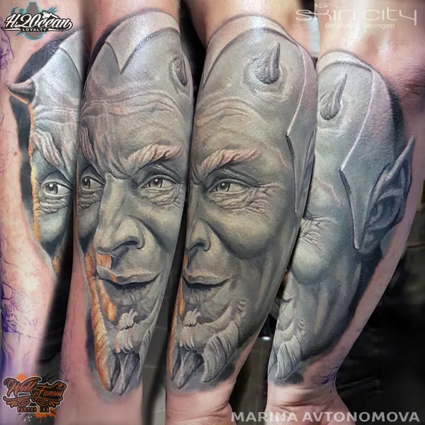 Realism tattoo by Марина Автономова in Владимир