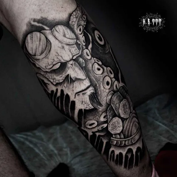 Author's Style tattoo by Клим Шахнин in Saint Petersburg
