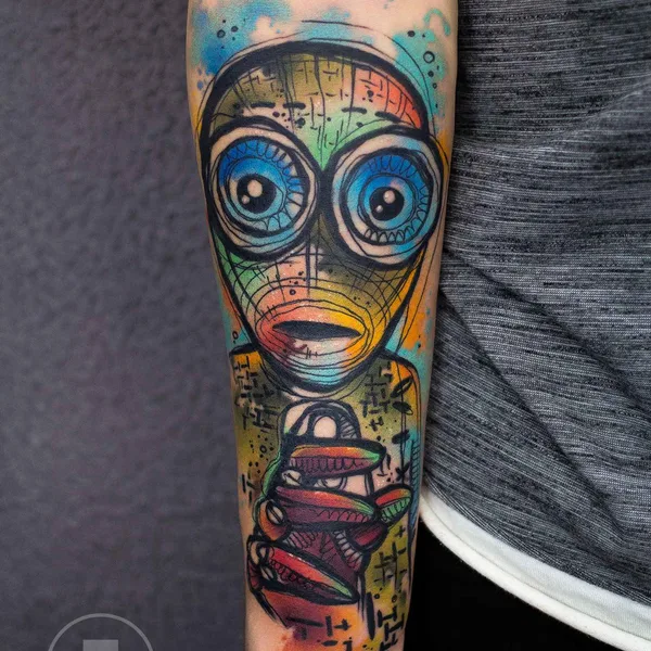 Скетч tattoo by Виктория KIWI Григорьева in Москва