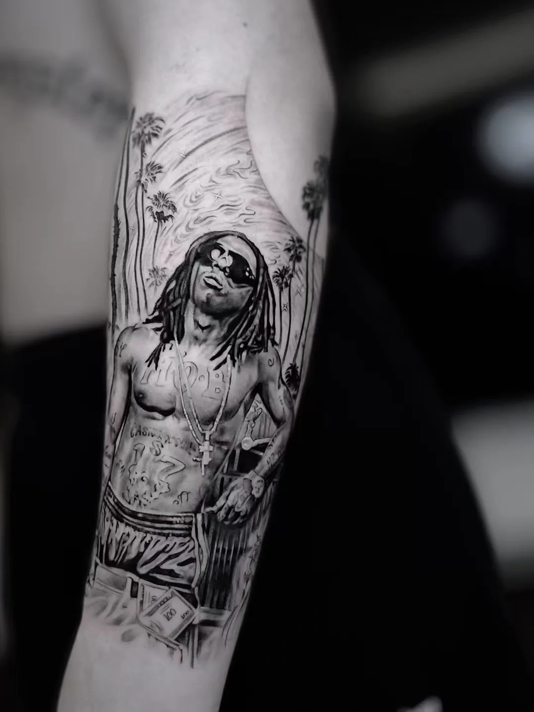 Tattoo artist Wang Jun