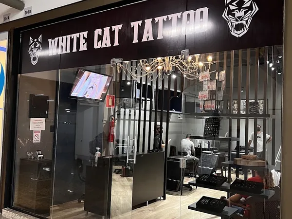 White Cat tattoo