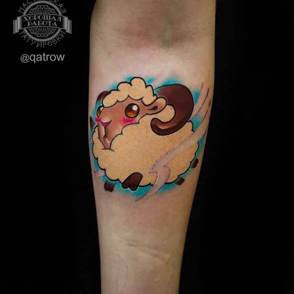 New School tattoo by Виктор Киатров in Казань