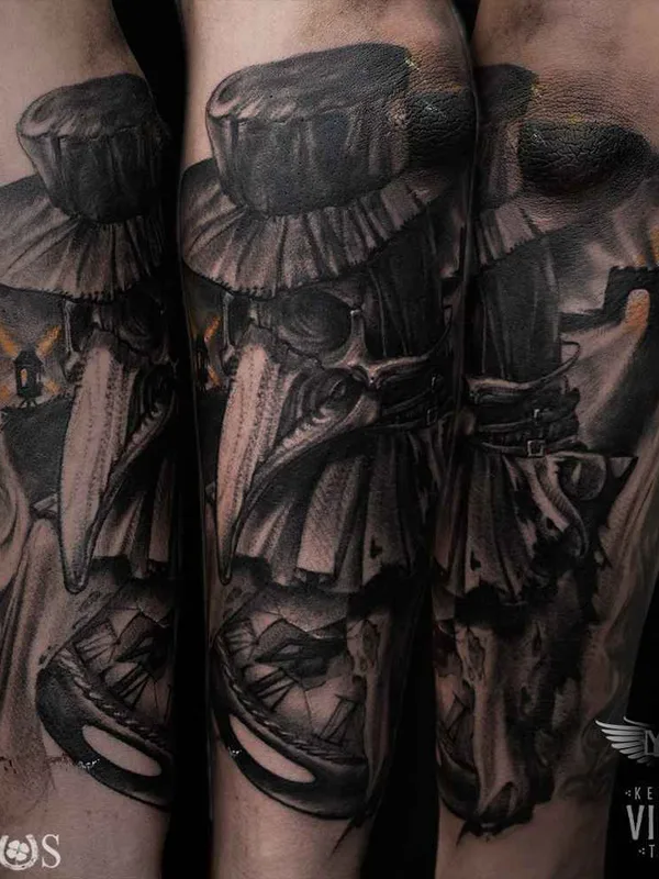 black and grey black and grey татуировка на forearm #13163 | Тату мастер Асмус Артур