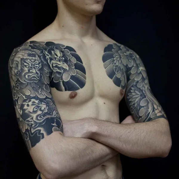Japanese tattoo by Сергей Buslay Буслаев in Moscow