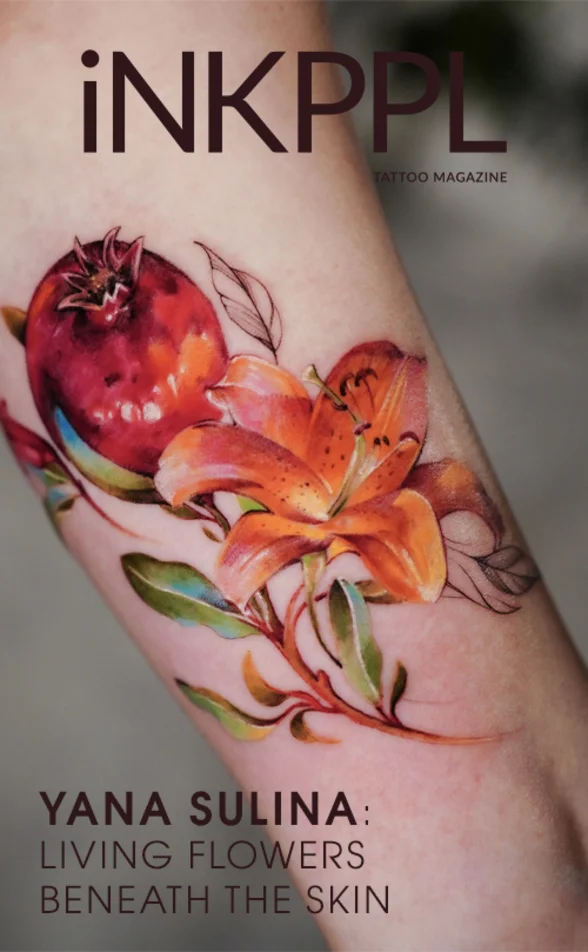 Yana Sulina: Living Flowers Beneath the Skin