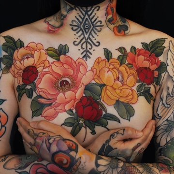 Татуировки на ключицах