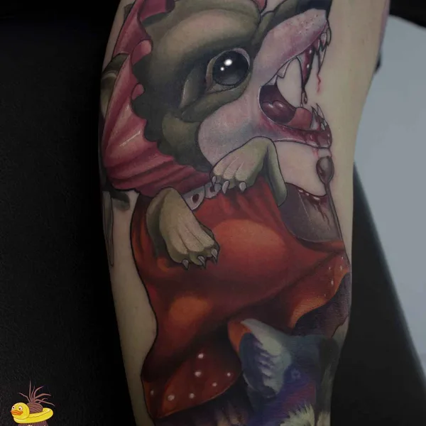 Neo Traditional tattoo by Дави Татумастерян in Краснодар