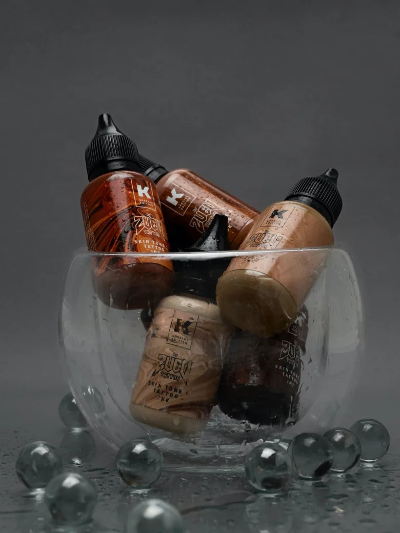 Телесный сет Александра Зуева и КРАСКА Tattoo Ink