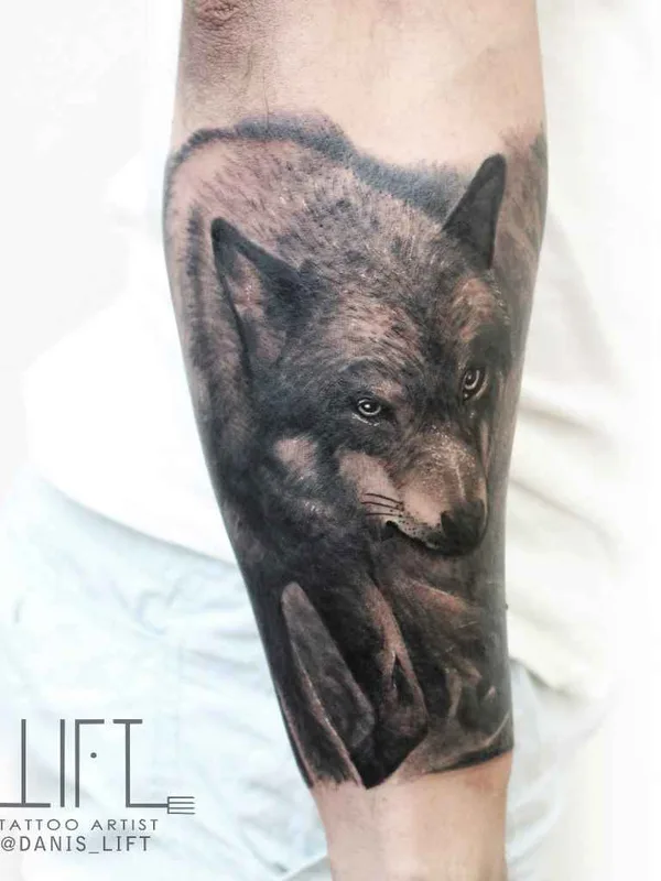 black and grey realism татуировка на forearm #14202 | Тату мастер Danis Lift