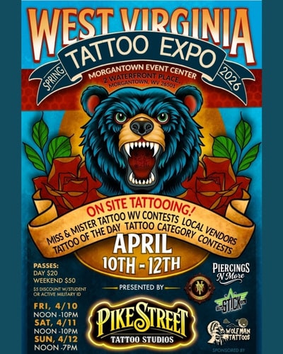 West Virginia Tattoo Expo Spring Edition