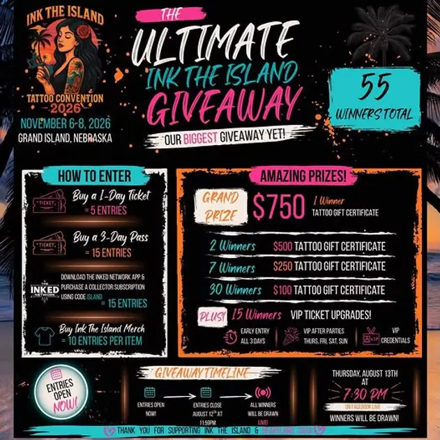 Ink The Island Tattoo Convention 2026