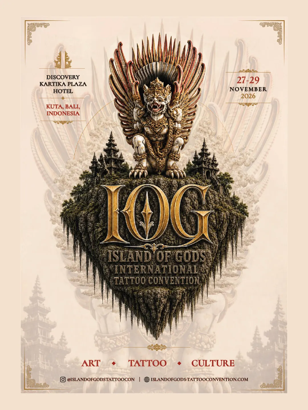 Island Of Gods Tattoo Convention 2026