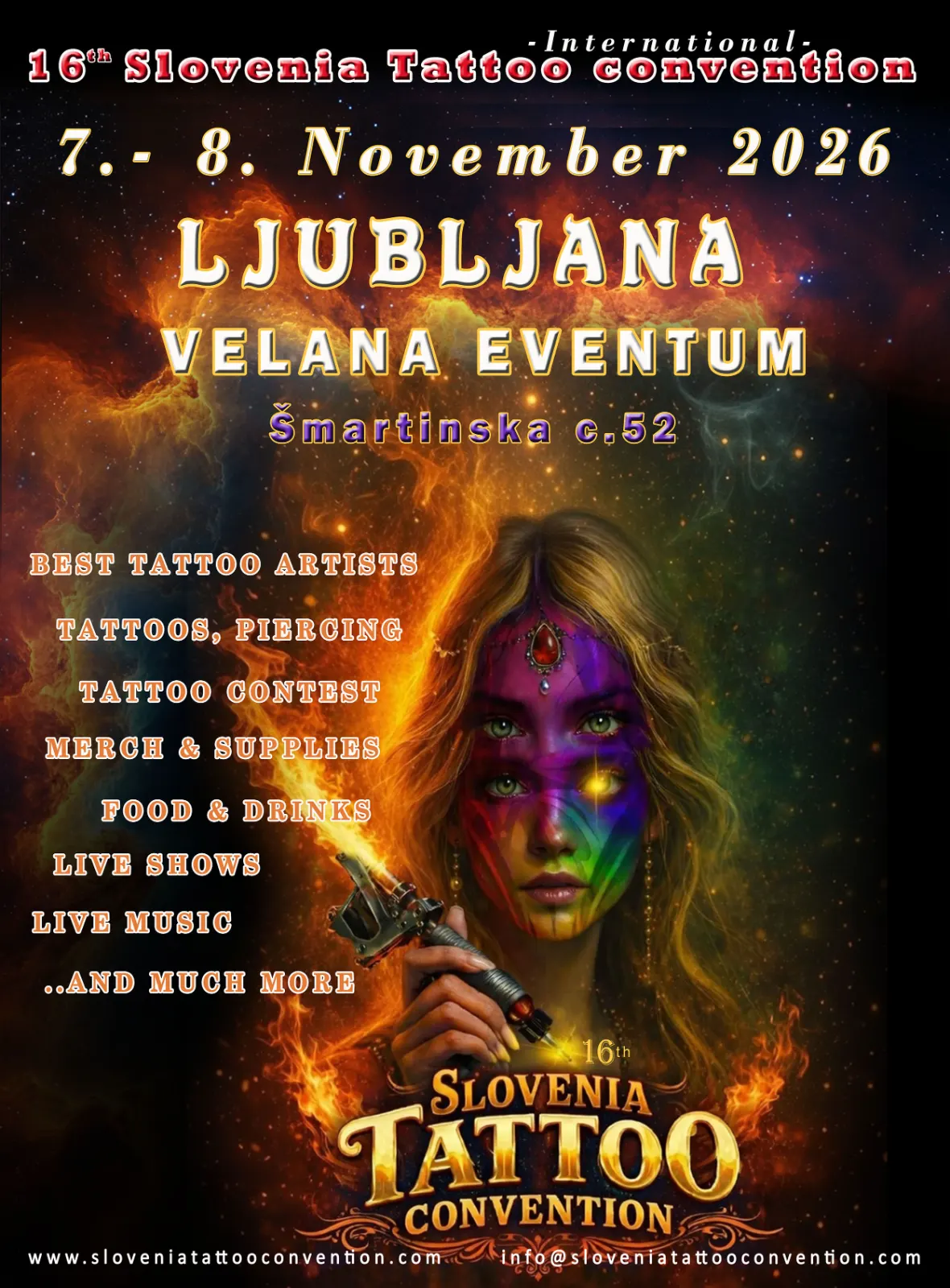 Slovenia Tattoo Convention 2026