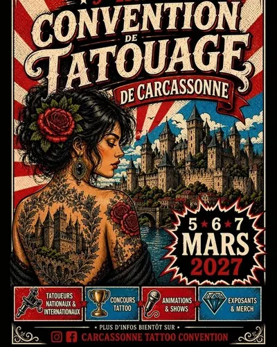 Carcassonne Tattoo Convention 2027