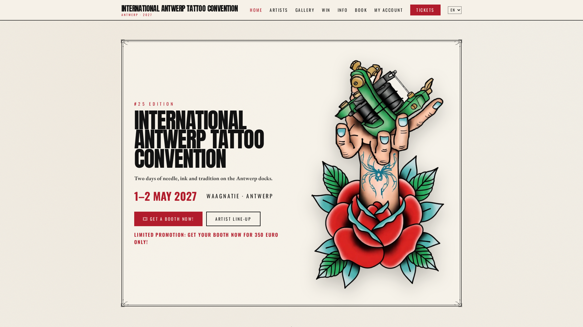 International Antwerp Tattoo Convention 2027