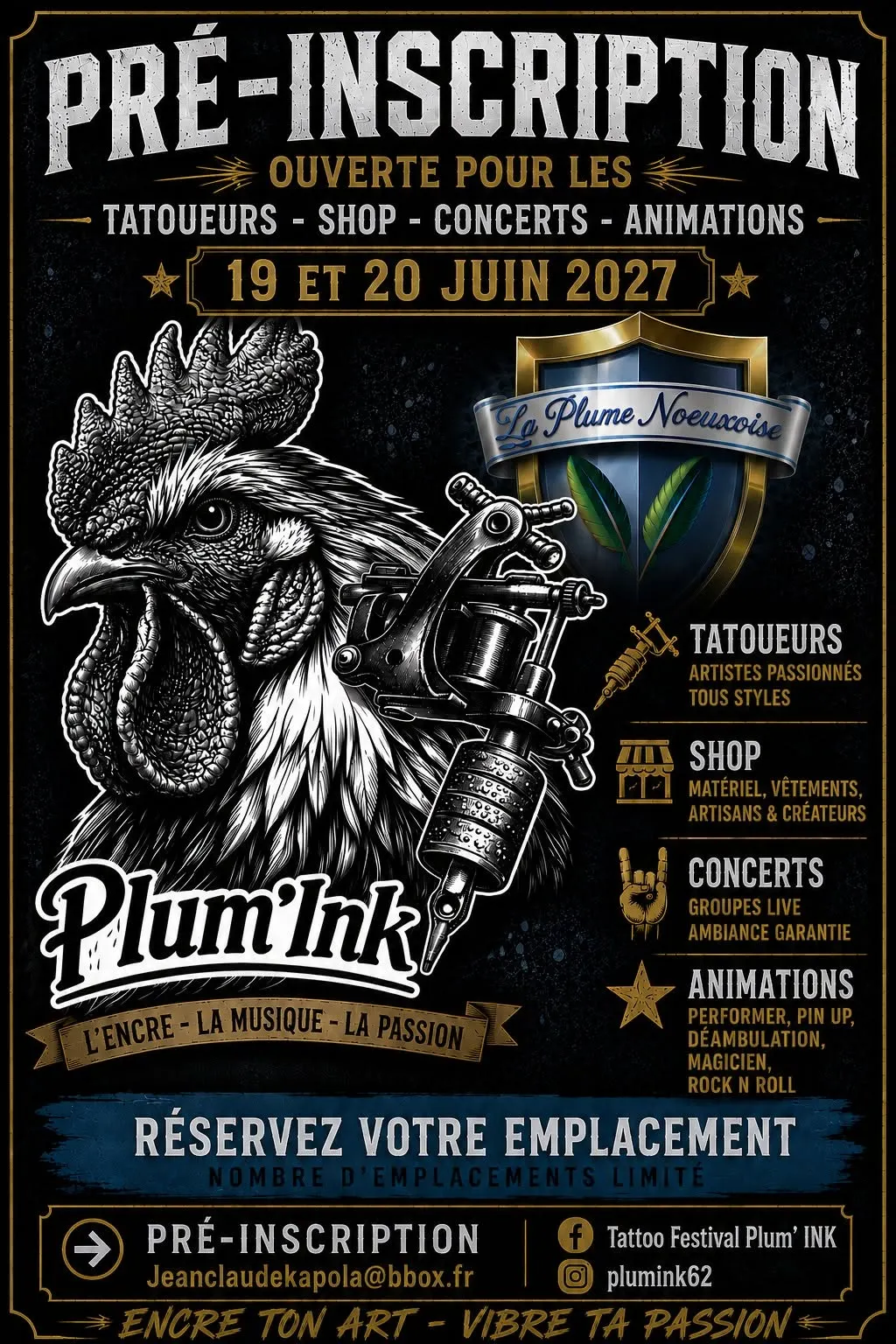 Tattoo Festival Plum’ink 2027