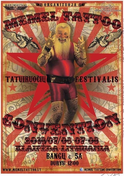 Memel Tattoo Convention | 06 - 08 July 2018