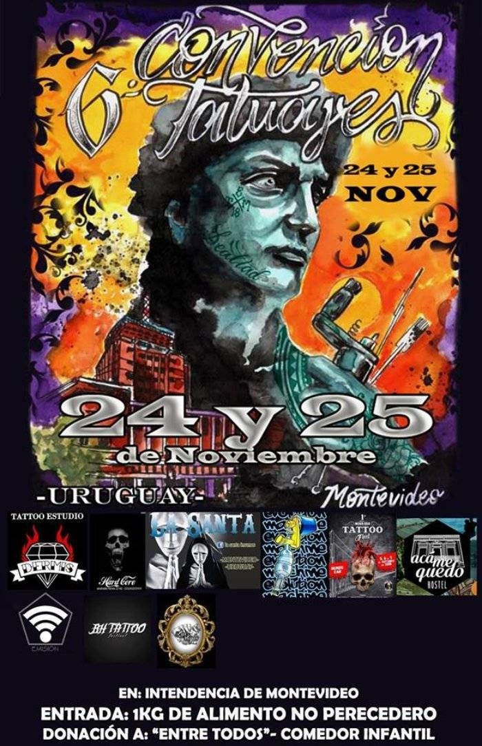 6° Convención de Tatuajes Uruguay 6° Convención de Tatuajes Uruguay