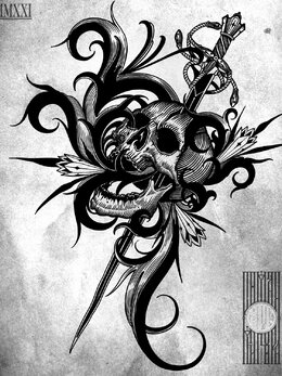 Authorsstyle tattoo