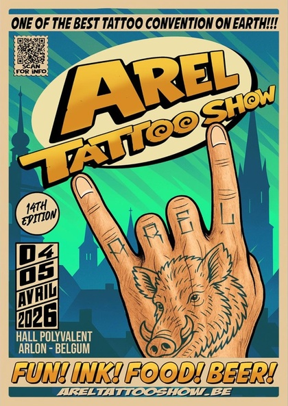Arel Tattoo Show #14 | 04 - 05 April 2026