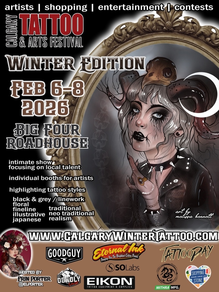 Calgary Tattoo & Arts Festival Winter 2026