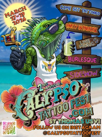 Calypso Tattoo Fest 2026 | 27 - 29 March 2026