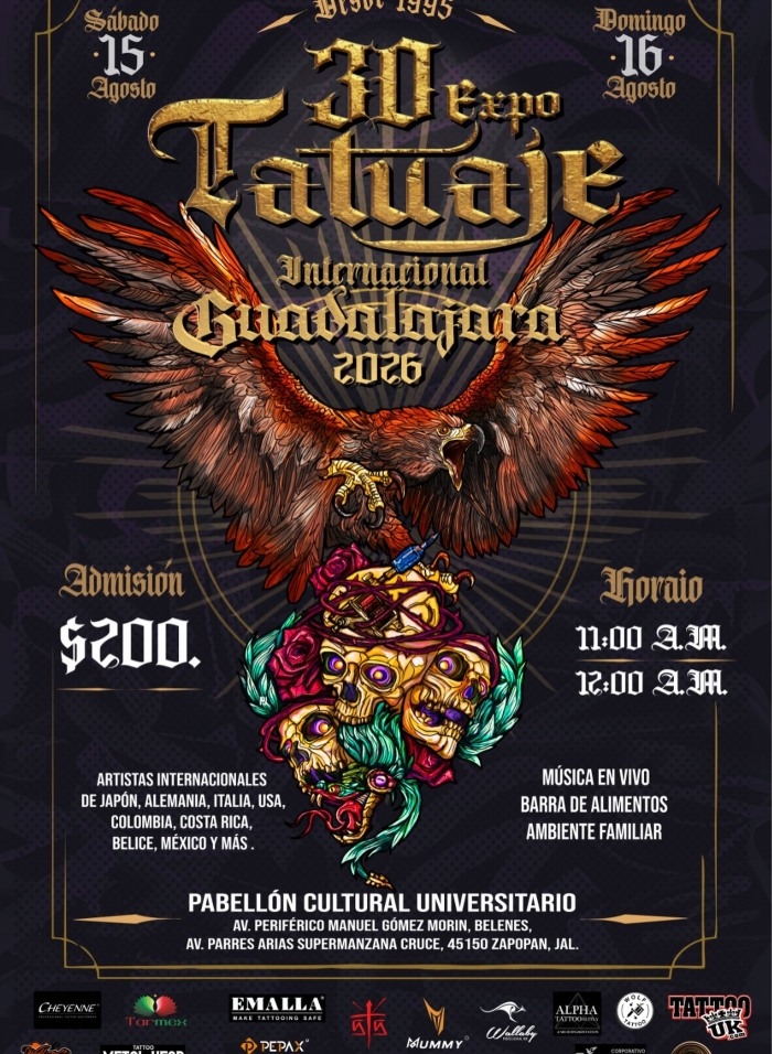 Guadalajara Expo Tatuaje