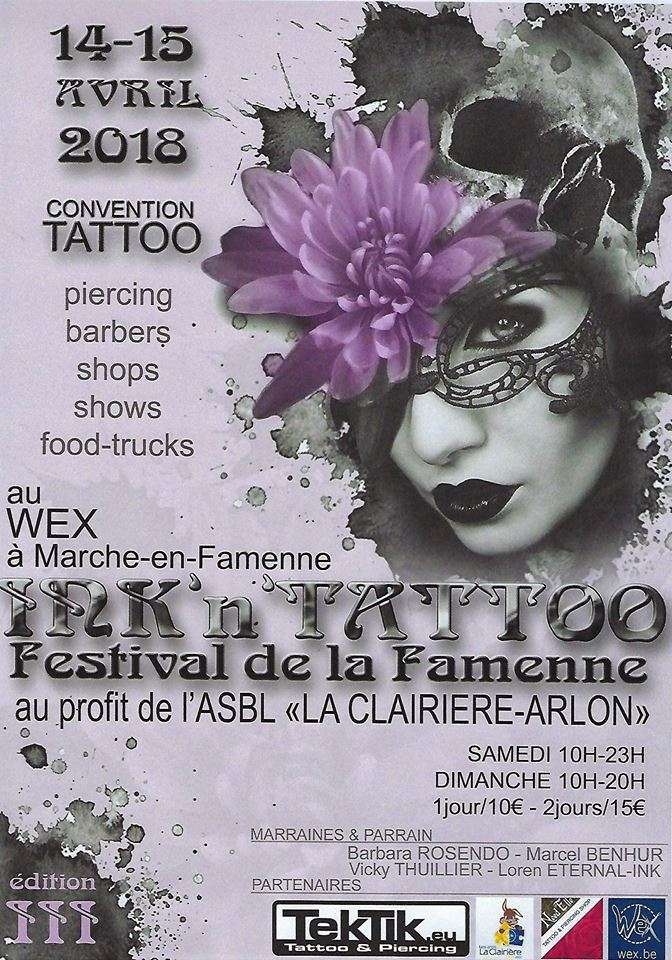 Ink’n’Tattoo Festival de la Famenne Ink’n’Tattoo Festival de la Famenne