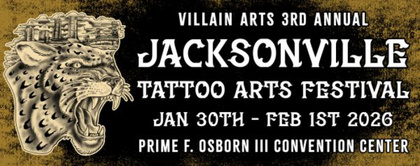 Jacksonville Tattoo Arts Festival #3 | 30 January - 01 February 2026