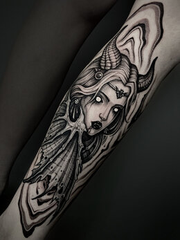 Graphic tattoo