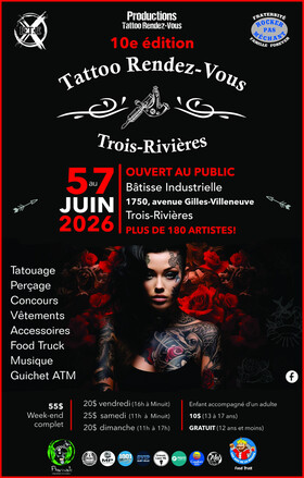Tattoo Rendez Vous Trois Rivières #10