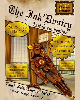 The Ink’Dustry Tattoo Convention Court-Saint-Etienne