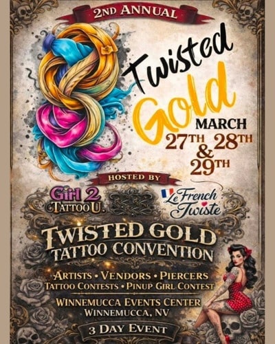 Twisted Gold Tattoo Convention #2 | 02 - 04 April 2027