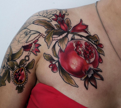 Tattoo-Ideen #44781 Tattoo Artist Larisa Ganzvind