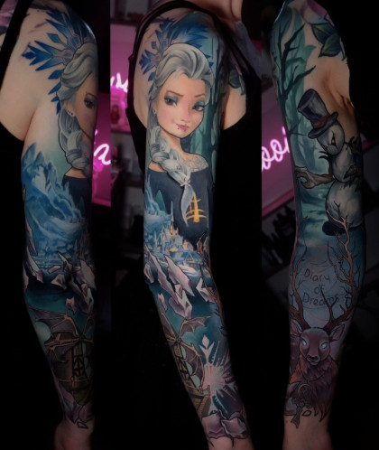 Tattoo-Ideen #65080 Tattoo Artist Alena Lang