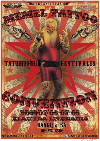 Memel Tattoo Convention | 06 - 08 July 2018