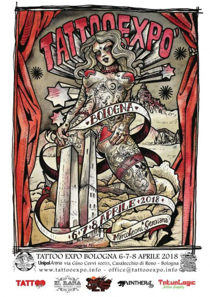 10th Tattoo Expo Bologna | 06 - 08 April 2018