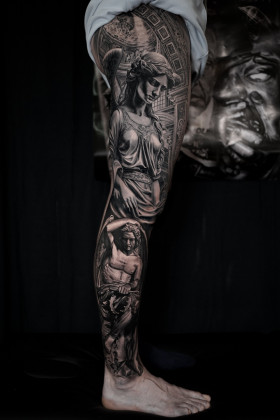 Greek Myths and Egyptian Gods: Discover Chris Yze's Iconic Ink Creations!