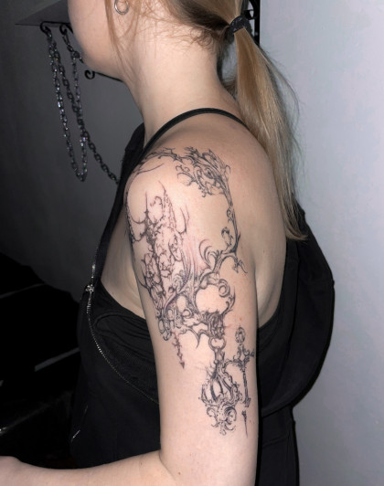 Tattoo-Ideen #87121 Tattoo Artist Olga Glotova 