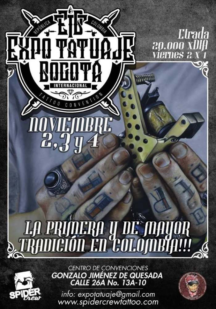 12 edición Convención Internacional de Tatuadores Bogotá