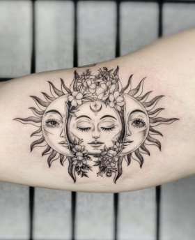 Sun Tattoos: Symbolism and Styles