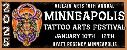 Minneapolis Tattoo Arts Festival 2025 | 10 - 12 January 2025